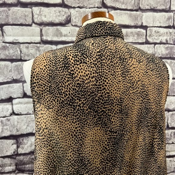 Love Culture Brown & Black Blouse Size S - Picture 8 of 10